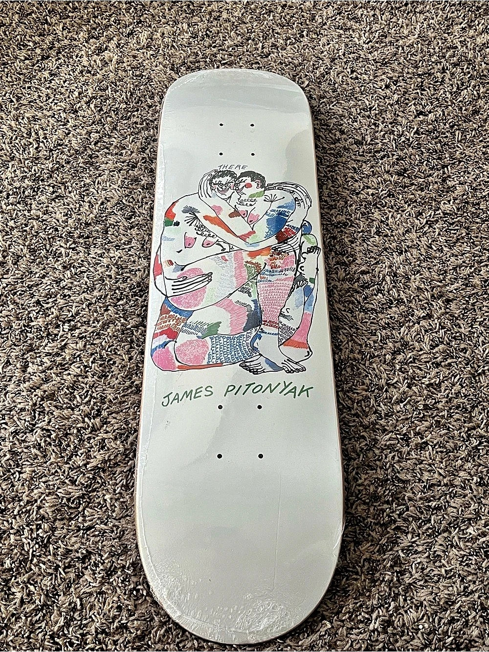 There Skateboards There James Pitonyak Pro Model Skateboard Deck